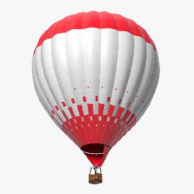 3D Air Balloon model